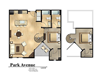 Park Avenue Loft Floor Plan 2 bedroom 2 bath 1084 square feet Park Avenue Loft Floor Plan 2 bedroom 2 bath 1084 square feet